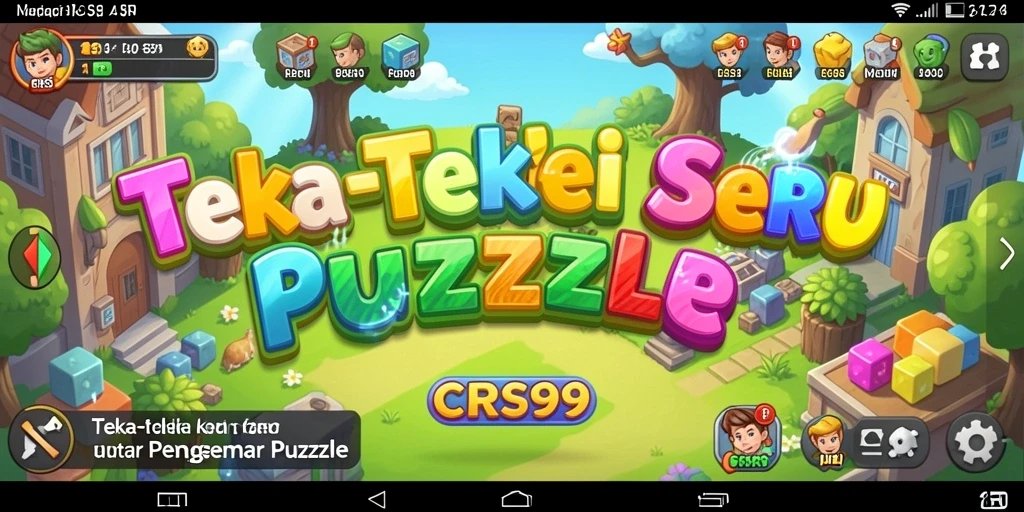 Tampilan gameplay seru di CRS99 dengan banyak teka-teki.