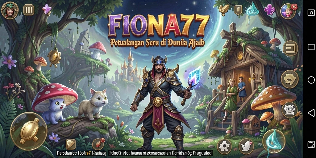 Tampilan gameplay seru dan mendebarkan di FIONA77.