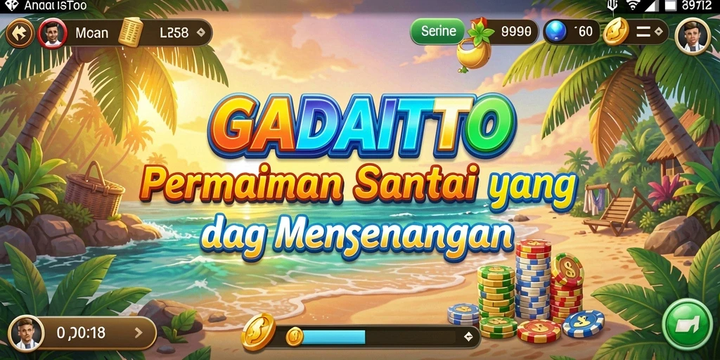 Tampilan menarik dari gameplay GADAITOTO yang seru