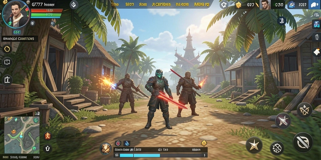 Gameplay seru GT777 dengan pertempuran strategi yang mendebarkan.