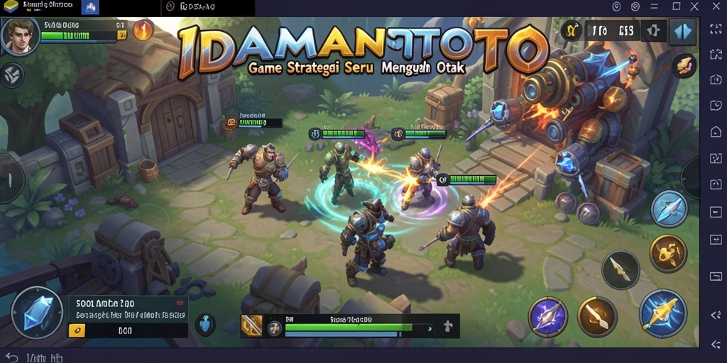 Tampilan gameplay IDAMANTOTO yang menarik dan strategis.