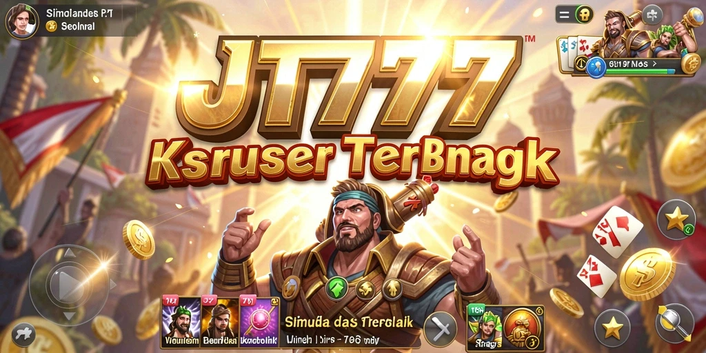 Tampilan gameplay JT777 yang seru dan penuh dengan strategi.