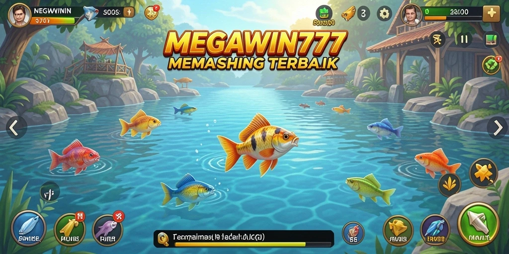 Tangkapan ikan besar dalam gameplay MEGAWIN777 yang seru.