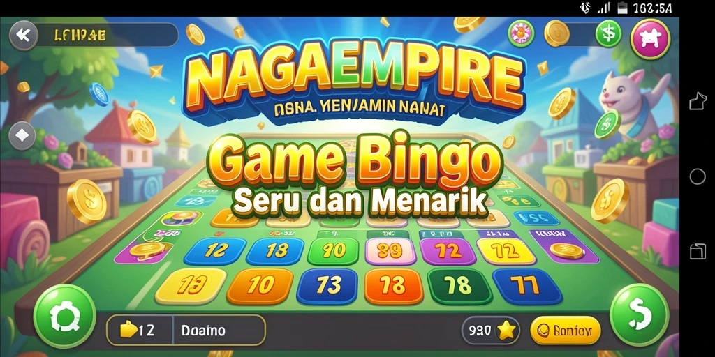 Tampilan screenshot gameplay NAGAEMPIRE yang penuh aksi Bingo.