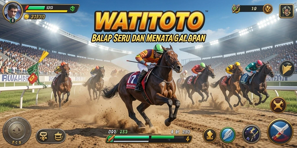 Tampilan gameplay WATITOTO yang memukau dan mendebarkan.